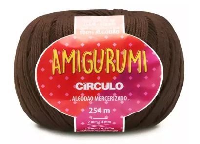 LINHA AMIGURUMI BEGE/MARROM